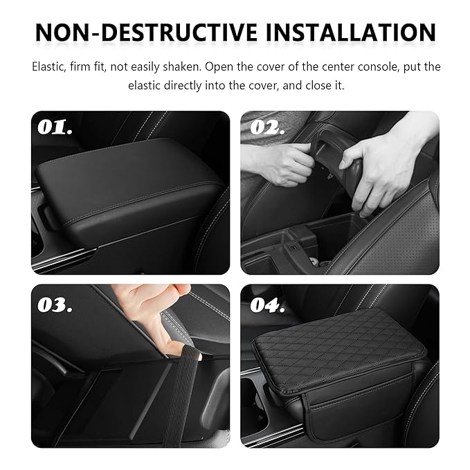 Leather Waterproof Armrest Seat Box Cover | 🔥FLAT 50% OFF SALE🔥