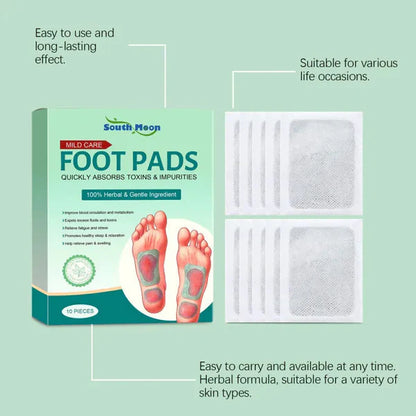 100% Herbal & Gentle Ingredient Detox Foot Pads🔥Buy 1 Get 1 Free🔥